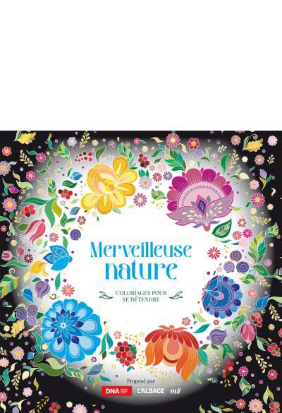 Coloriage adultes - Merveilleuse nature