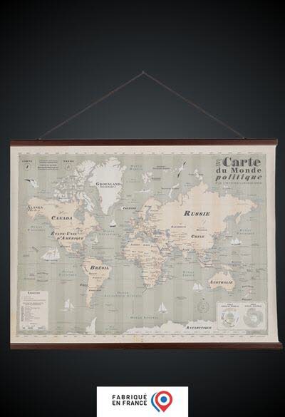Carte MONDE politique.