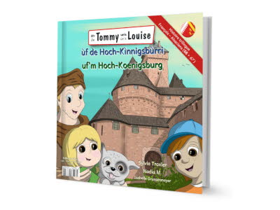 Tommy et Louise au Haut Koenigsbourg en alsacien. 