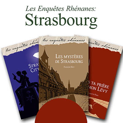 Lot de 3 polars à Strasbourg - Enquêtes Rhénanes.