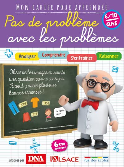 Pas de problème avec les problèmes - Mon cahier pour apprendre