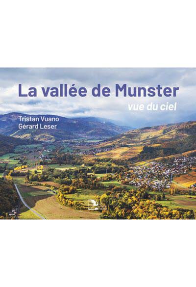 La vallée de Munster, vue du ciel.