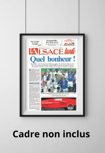 Une "Coupe du Monde 1998" L'ALSACE