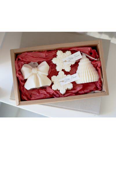 Coffret 4 bougies ALBA