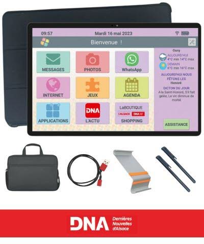 Tablette - DNA + Pack Accessoires.