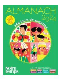 Almanach Notre Temps 2024