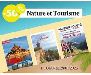 Nature et Tourisme à -50%
