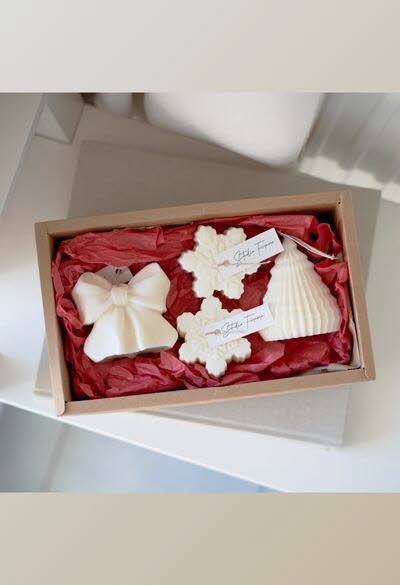 Coffret 4 bougies ALBA