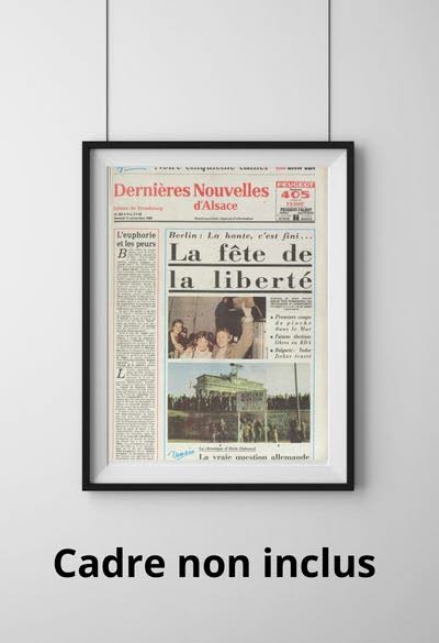 Une "La chute du mur de Berlin" DNA