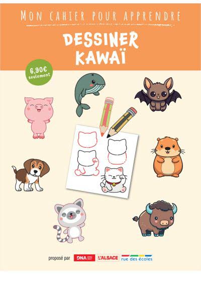 Dessiner Kawaï - Mon cahier pour apprendre