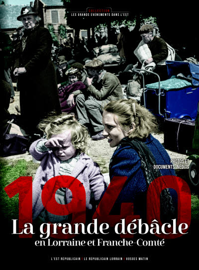1940 La grande débâcle : Un ouvrage grand format