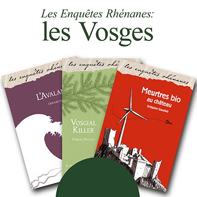 Lot de 3 polars "Vosges" - Enquêtes Rhénanes.