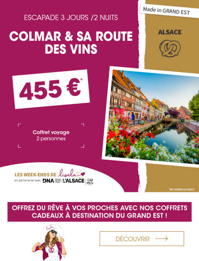 2023-24 Coffret 3j "Colmar & sa Route des Vins"